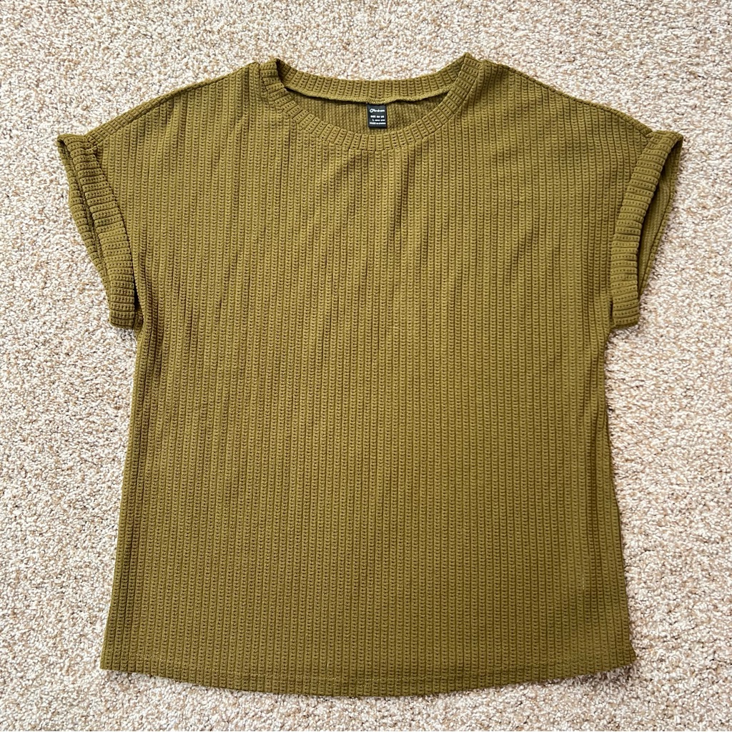 Effordram Army Green Short Sleeve T-Shirt Large